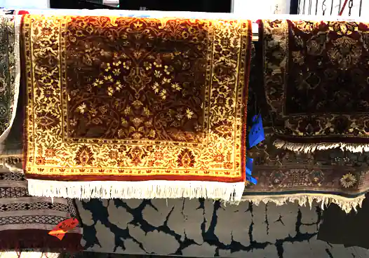 Rug Drying Process
