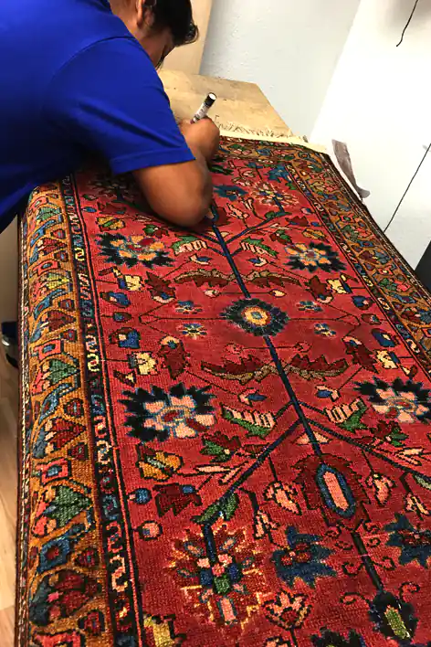 Rug Color Correction Services